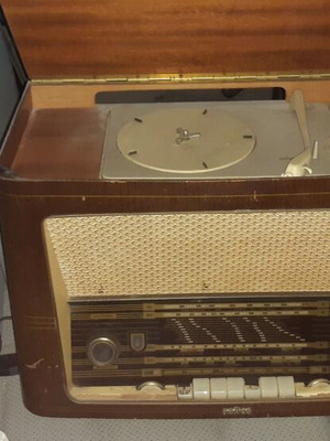 Braun Phonoshop 55 vintage radiorecord player used, 1950s