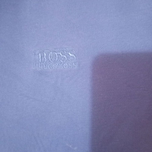 Boss men's blue polo shirt like new size M