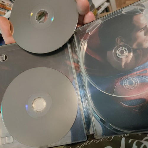 Man of Steel 3D Blu-ray like new, SteelBook limited edition