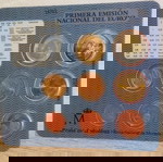  Ισπανια επισημο blister, euro coin set 2002