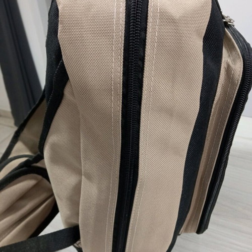Crossbody bag new, black, durable material for cyclists