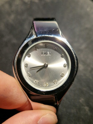 Jones NYC women's stainless steel watch like new