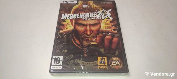  PC - Mercenaries 2 World in Flames (Sealed)