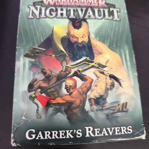 Warhammer Night Vault board game used with 2 extra armies