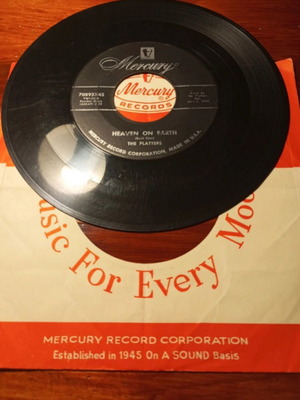 The Platters δισκάκι 45rpm μεταχειρισμένο