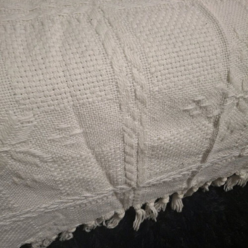 Handmade throw blanket like new 210×180