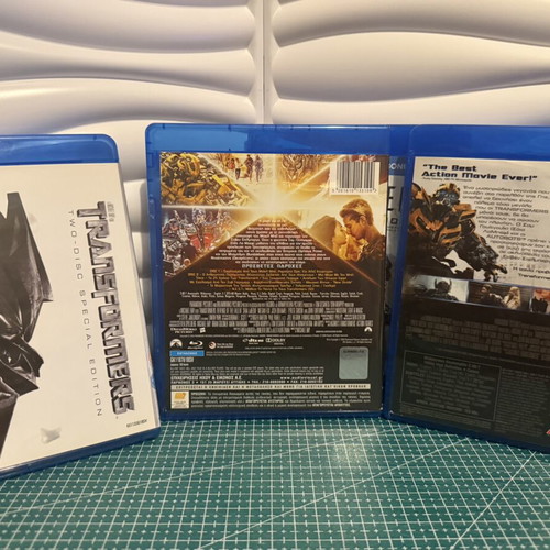 Transformers complete Blu-Ray collection used with Greek subtitles