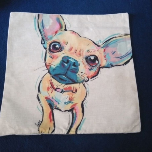 Decorative pillowcase new with dog design