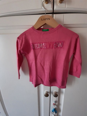 Μπλούζα Benetton μεταχειρισμένη no 1-2 (82cm)