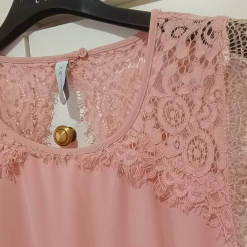 Salopette Amisu pink, like new, size 40