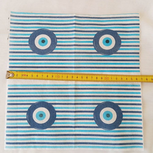 Decoupage Napkins Eye & Stripes 5 Pieces