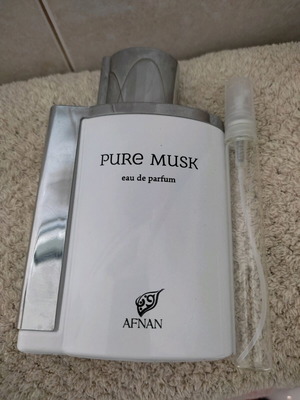 Afnan Pure Musk 10ml new genuine transferred perfume