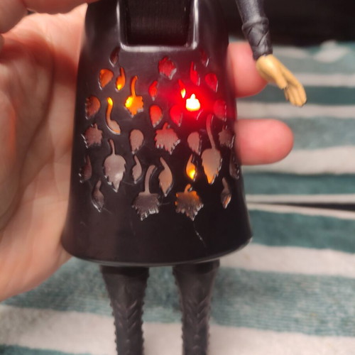 Anna doll from Frozen 2 used with light-up dress