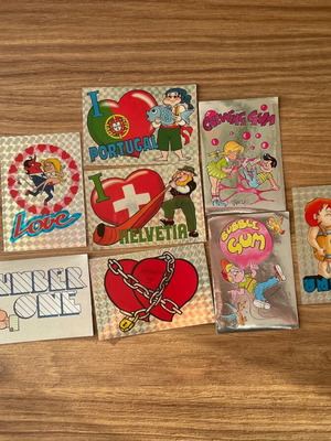 Panini stickers vintage 80’s καινούργιο