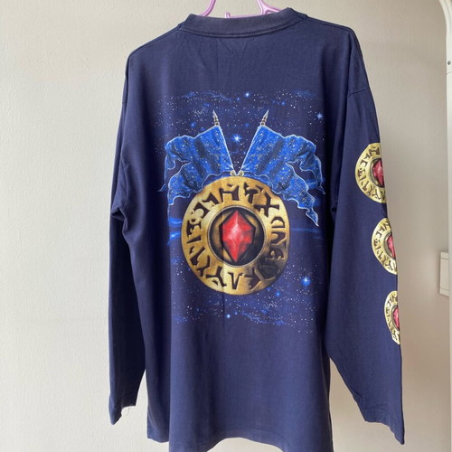 Blind Guardian long-sleeve vintage ’98 shirt like new, size XL, blue