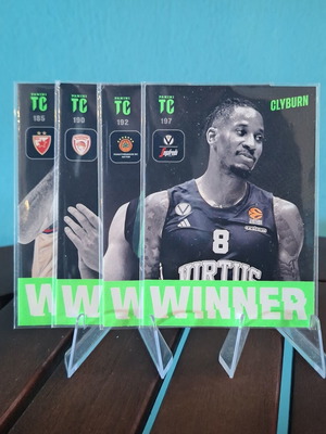 Winner cards Panini Euroleague Top Class 2025 mint condition