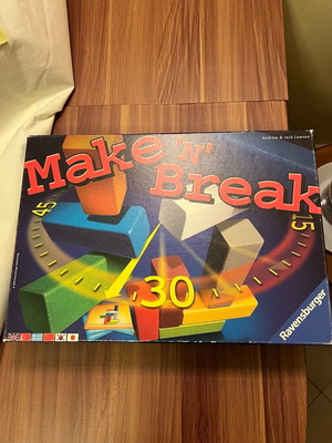 Make N Break board game like new