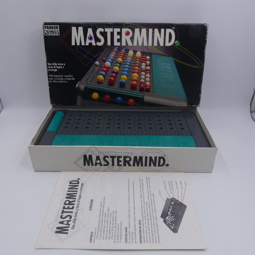Mastermind Parker 1990s vintage board game used