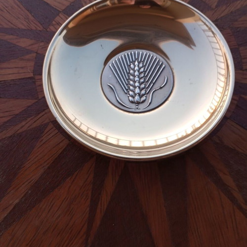 Ilias Lalaounis decorative brass and 925 silver plate