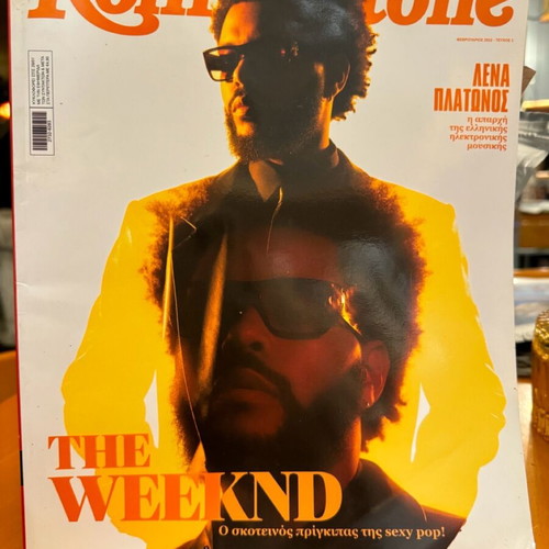 Rolling Stone Greek edition, two issues like new