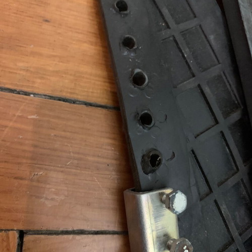 Mini Cooper mud flaps set like new, authentic, made in England