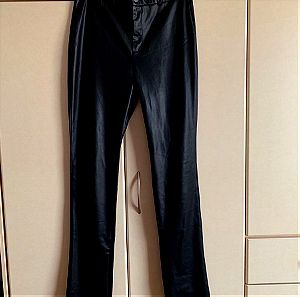 Παντελόνι μαυρο Zara δερματίνη