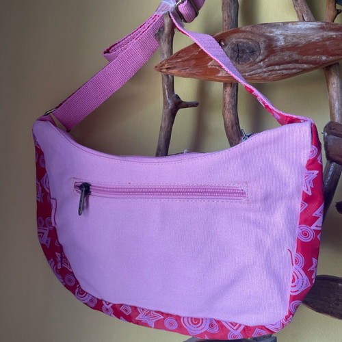 Pink Duko Star shoulder bag new with red bunny wallet