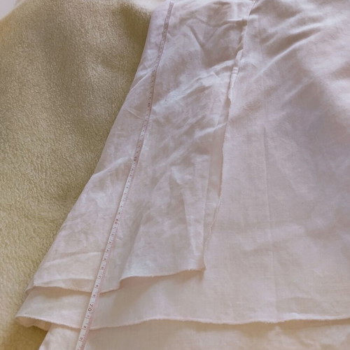 Linen pink dress with layers in small medium, like new