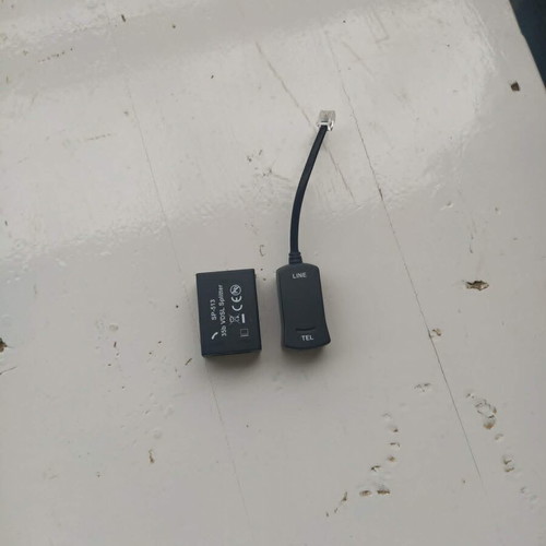ADSL +VDSL phone filter splitter used
