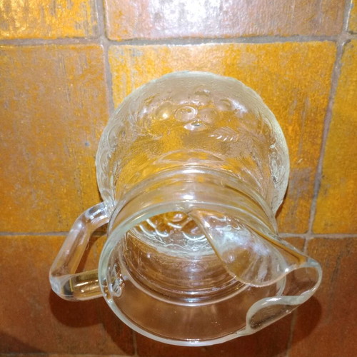 Glass jug used with made in Italy design