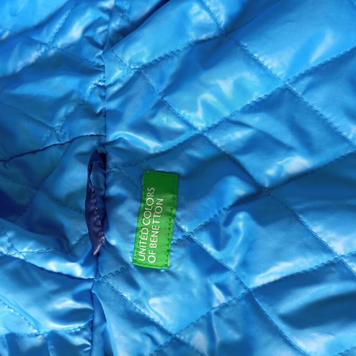 United Colors of Benetton children's windbreaker jacket, blue, age 7-8