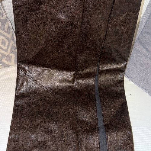 Reserved long skirt with slit, brown, small, new