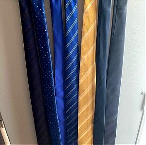 7 γραβάτες σε άριστη κατάσταση (αφόρετες)