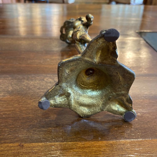 Bronze candlestick Kouros used, 1960s design
