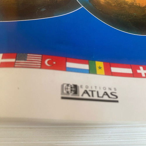 Atlas of the World two large binders new, Greek