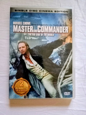 Master and Commander 2003 DVD used with Greek subtitles