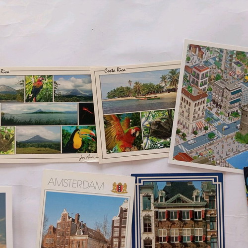Various postcards like new, all together