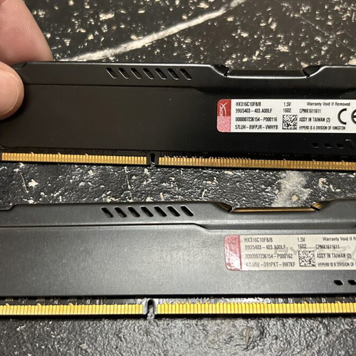 Ram DDR4, DDR3, DDR2, and DDR used modules