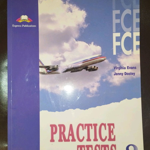 Practice Test Book like new, English without notes