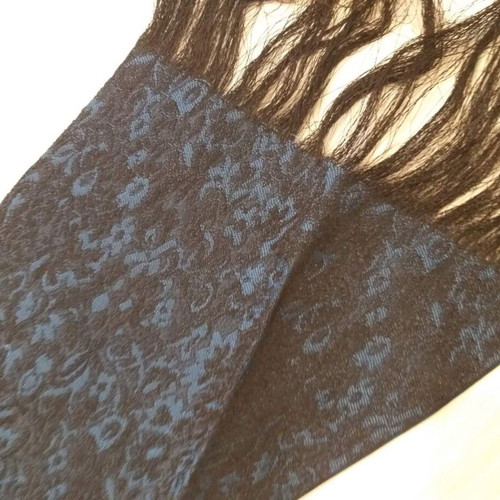 Vintage brocade dress like new, exceptional fabric from the 70s