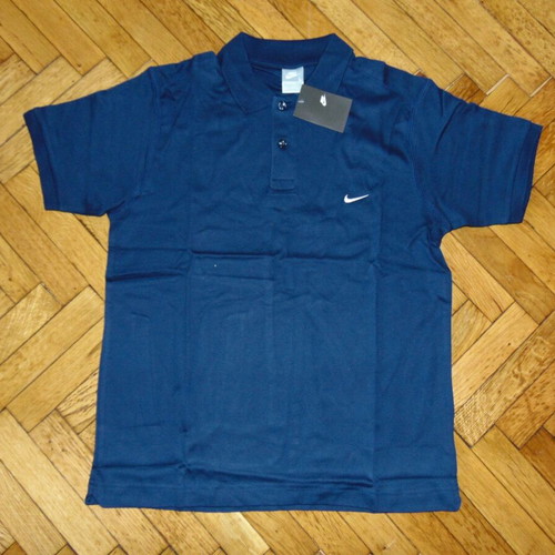 Nike Mens Polo Shirt Original Button Collar NEW  L