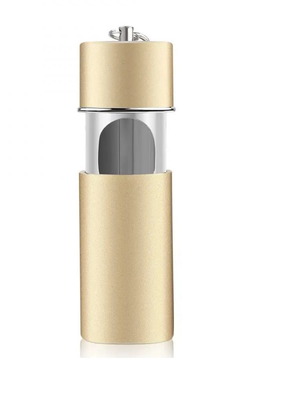 Pocket ashtray gold new