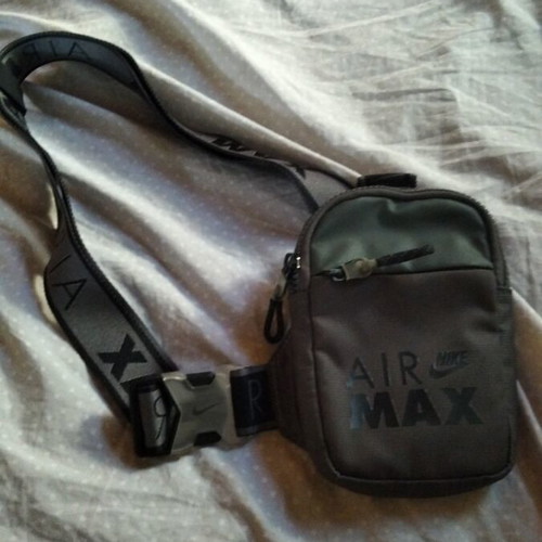 Nike small bag, black and grey