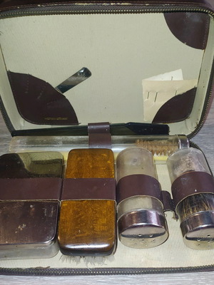 Shoe cleaning set used, West Germany, vintage