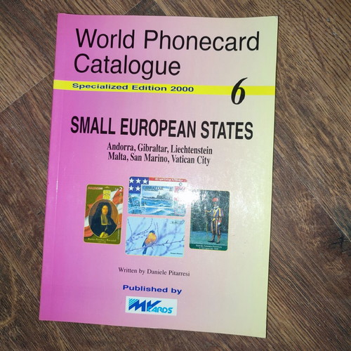 Phonecard Catalogue like new