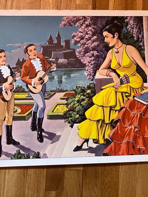 Collectible poster Kantada 37x79 1973