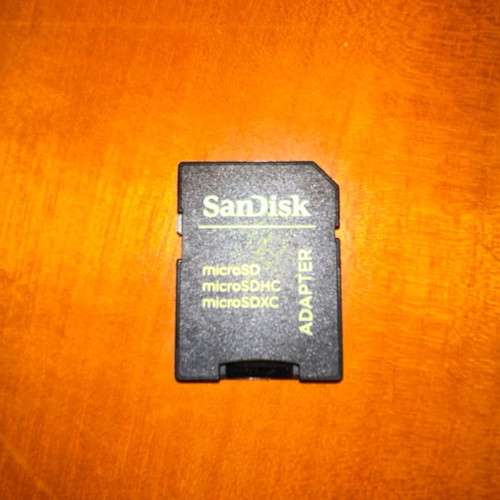 SanDisk microSD adapter new for memory cards
