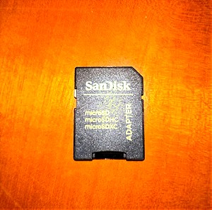 SanDisk mikrosd Adapter ανταπτορας για κάρτες μνήμης