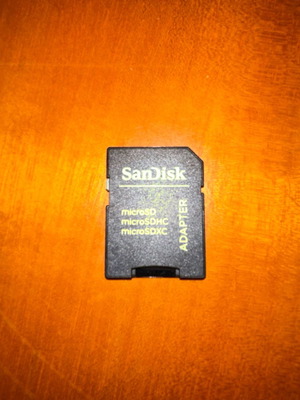 SanDisk mikrosd adapter καινούργιος για κάρτες μνήμης