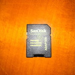 SanDisk microSD adapter new for memory cards
